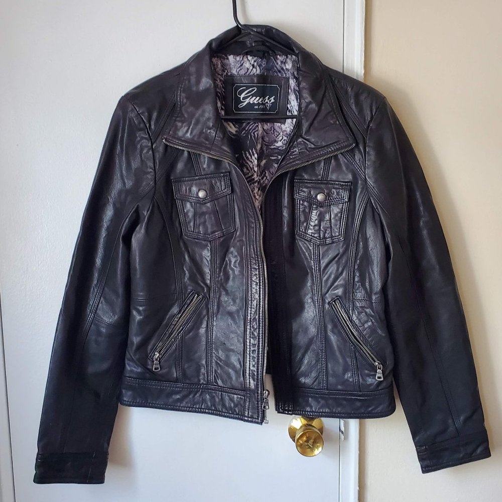 Guess Leather Jacket
